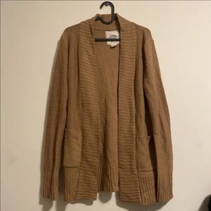 Brown Knitted Cardigan
